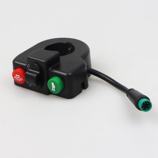 Waterproof Head Three Function Switch For KUGOO M4